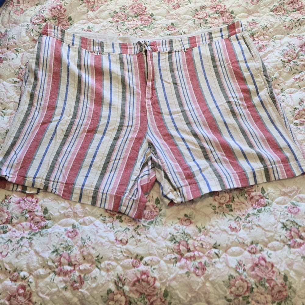 Old Navy Linen Shorts with Stripes